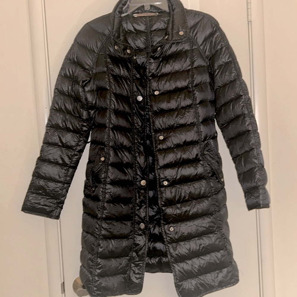 Escada sport Women’s Black Down Coat Jacket size 4/34